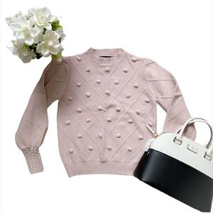 Simplee cable knit pullover sweater